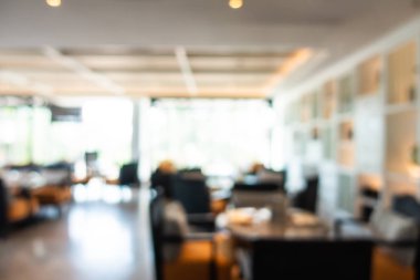 Soyut bulanıklık ve ufuk kafe Cafe ve büfe restaura
