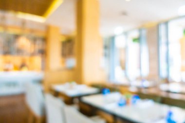 Soyut bulanıklık ve ufuk kafe ve Restoran iç