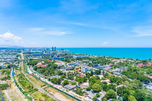 Bellissimo paesaggio esterno e paesaggio urbano di hua hin — Foto Stock