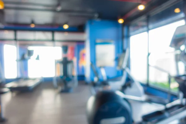 Abstract blur gym interior room — Stock Photo, Image