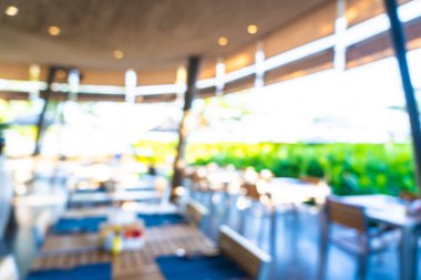 Lokanta ve kafe kafenin içi soyut bulanık.