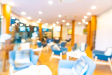 Lokanta ve kafe kafenin içi soyut bulanık.