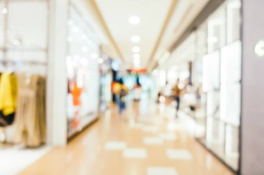 Soyut bulanıklık ve ufuk alışveriş merkezi mağazası