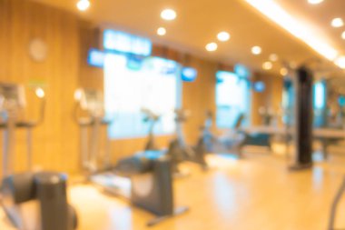 Soyut bulanık jimnastik salonu