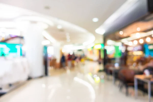 Abstract blur shopping mall in department store interior — Stock Photo, Image