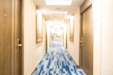 Soyut bulanık otel lobisi iç oda