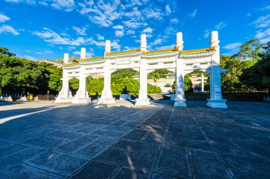 Taipei n dönüm noktası dış bina güzel mimari