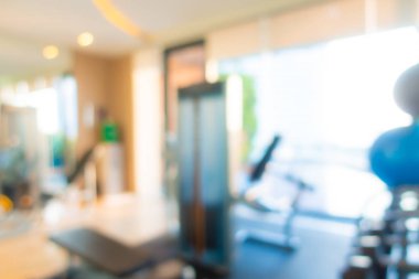 Soyut bulanık jimnastik salonu