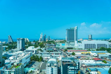 Pattaya Tayland - 23 Ekim 2019: Güzel şehir ve Ian