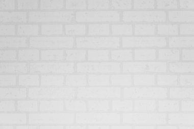 White brick wall surface and texture clipart