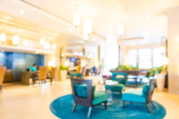 Abstract blur hotel lobby interior room — Stock Photo, Image