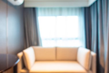 Soyut bulanık otel lobisi iç oda