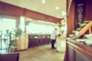 Bulanıklık kafe ve Restoran iç