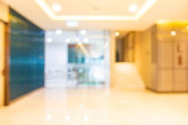 Soyut bulanık otel lobisi iç oda