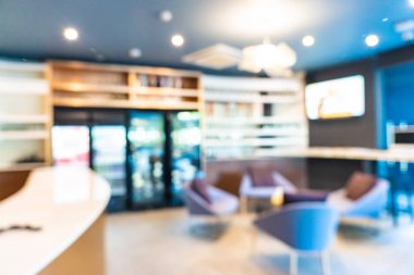 Lokanta ve kafe kafenin içi soyut bulanık.