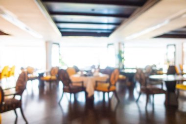 Soyut bulanık otel lobisi iç oda