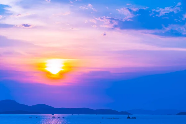 Beau paysage de mer océan autour de la ville de Pattaya en Thaïlande — Photo