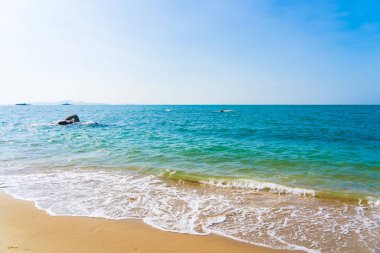 Tatil için tropikal deniz okyanusu olan güzel bir açık hava.