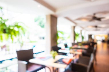 Soyut bulanık otel lobisi iç oda