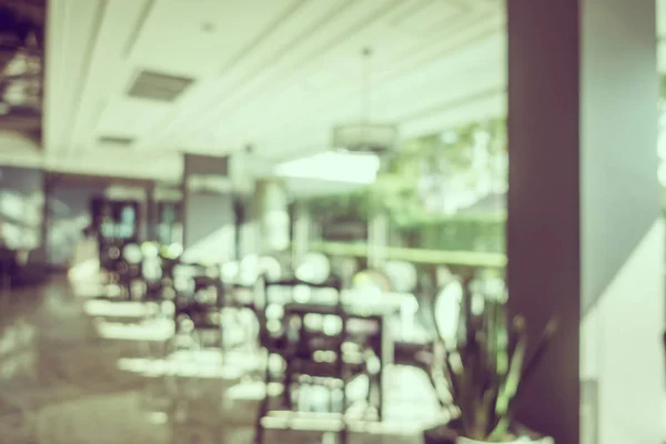 Abstrakta oskärpa kafé och restaurang interiör — Stockfoto