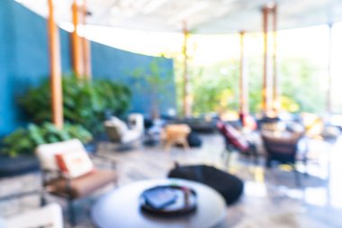 Lokanta ve kafe kafenin içi soyut bulanık.