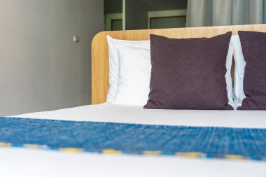 Beyaz yastık Yatak Dekorasyon iç