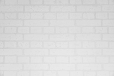 Beyaz tuğla duvar yüzeyi ve dokusu