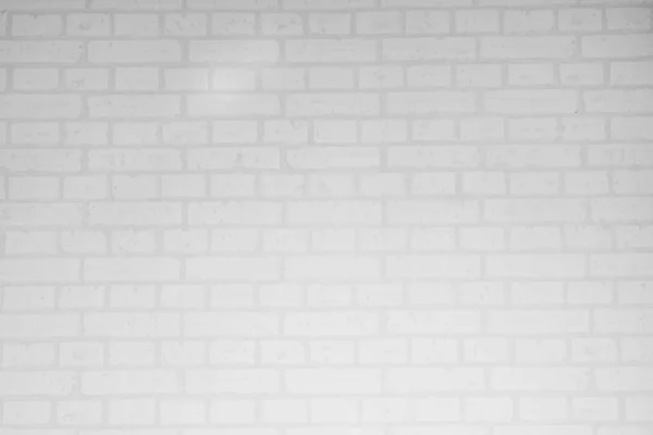 Bílá cihlová stěna povrch a textura — Stock fotografie