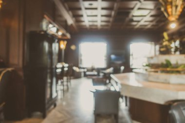 Bulanıklık kafe ve Restoran iç
