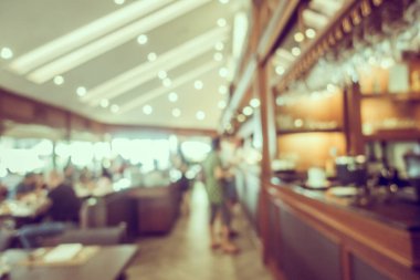 Bulanıklık kafe ve Restoran iç