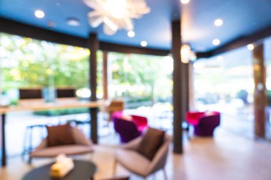 Lokanta ve kafe kafenin içi soyut bulanık.