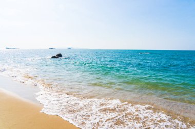 Tatil için tropikal deniz okyanusu olan güzel bir açık hava.