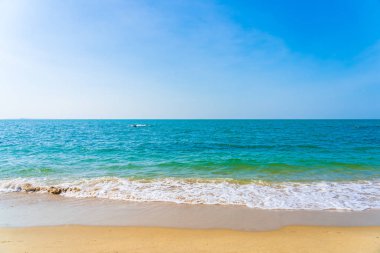 Tatil için tropikal deniz okyanusu olan güzel bir açık hava.