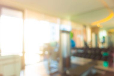 Soyut bulanık jimnastik salonu