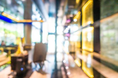 Soyut bulanık otel lobisi iç oda