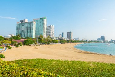 Pattaya Chonburi Tayland - 25 Ekim 2019 Güzel pattaya ci