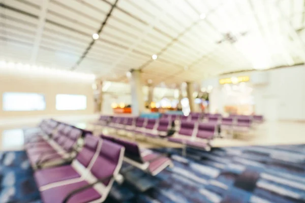 Résumé intérieur flou et déconcentré du terminal de l'aéroport — Photo