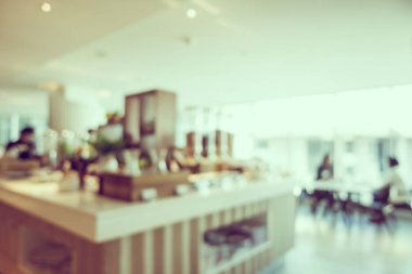 Bulanıklık kafe ve Restoran iç