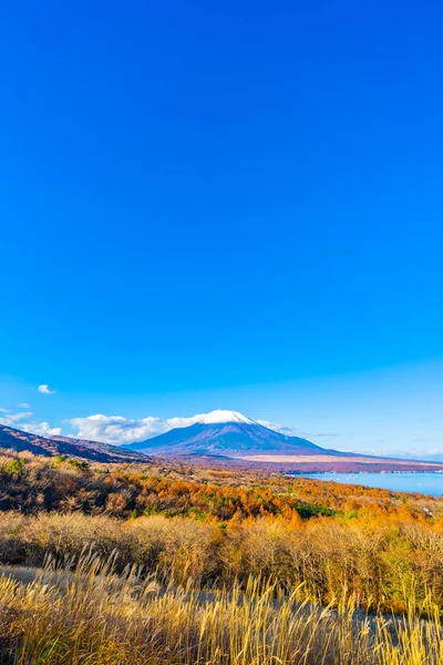 Όμορφο βουνό Φούτζι στην λίμνη yamanakako ή yamanaka — Φωτογραφία Αρχείου