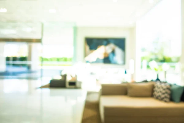 Abstract blur hotel lobby interior room — Stock Photo, Image