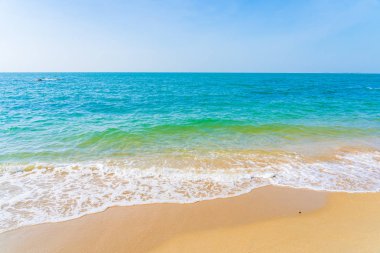Tatil için tropikal deniz okyanusu olan güzel bir açık hava.