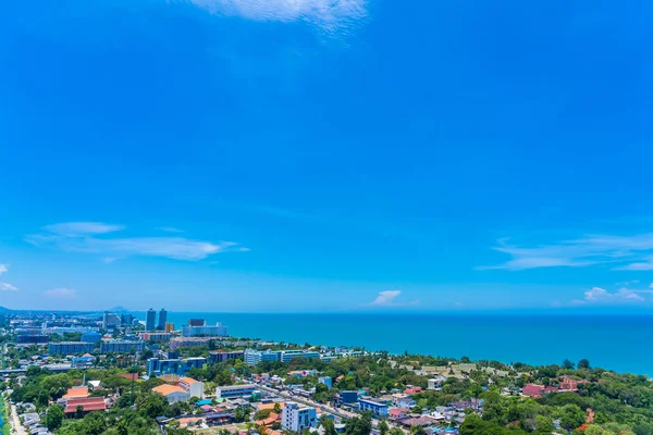 Bellissimo paesaggio esterno e paesaggio urbano di hua hin — Foto Stock