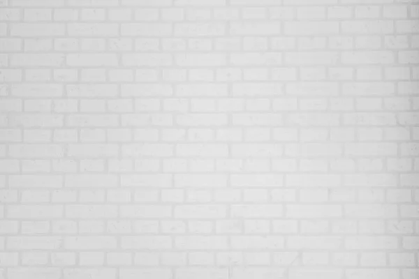 Bílá cihlová stěna povrch a textura — Stock fotografie