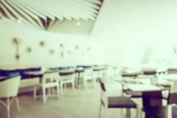 Café abstrait flou et intérieur du restaurant — Photo