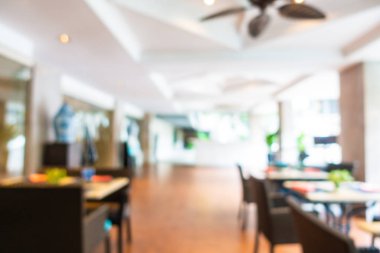 Soyut bulanık otel lobisi iç oda