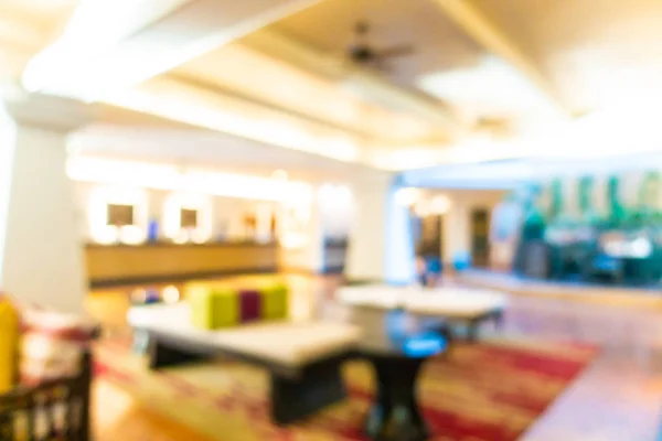 Abstract blur hotel lobby interior room — Stock Photo, Image