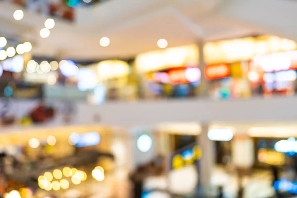 Abstract blur and defocused shopping mall of department store in — Stock Photo, Image