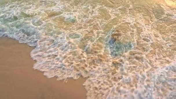 Klidné Záběry Krásného Vlnitého Moře — Stock video