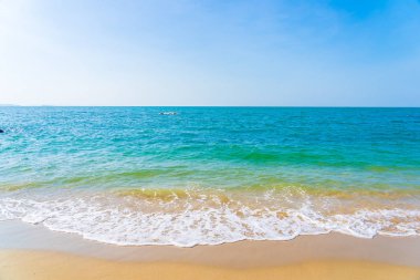 Tatil için tropikal deniz okyanusu olan güzel bir açık hava.