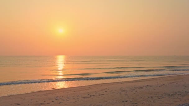 Imágenes Tranquilas Hermoso Mar Ondulado — Vídeos de Stock